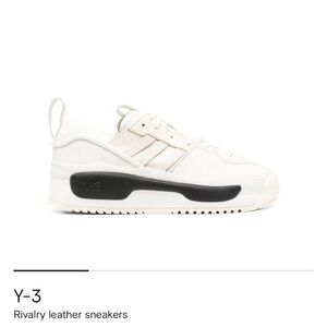 Y-3 Rivalry White Sneakers